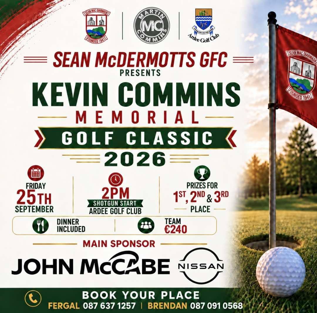 Kevin Commins Memorial Golf Classic 2026